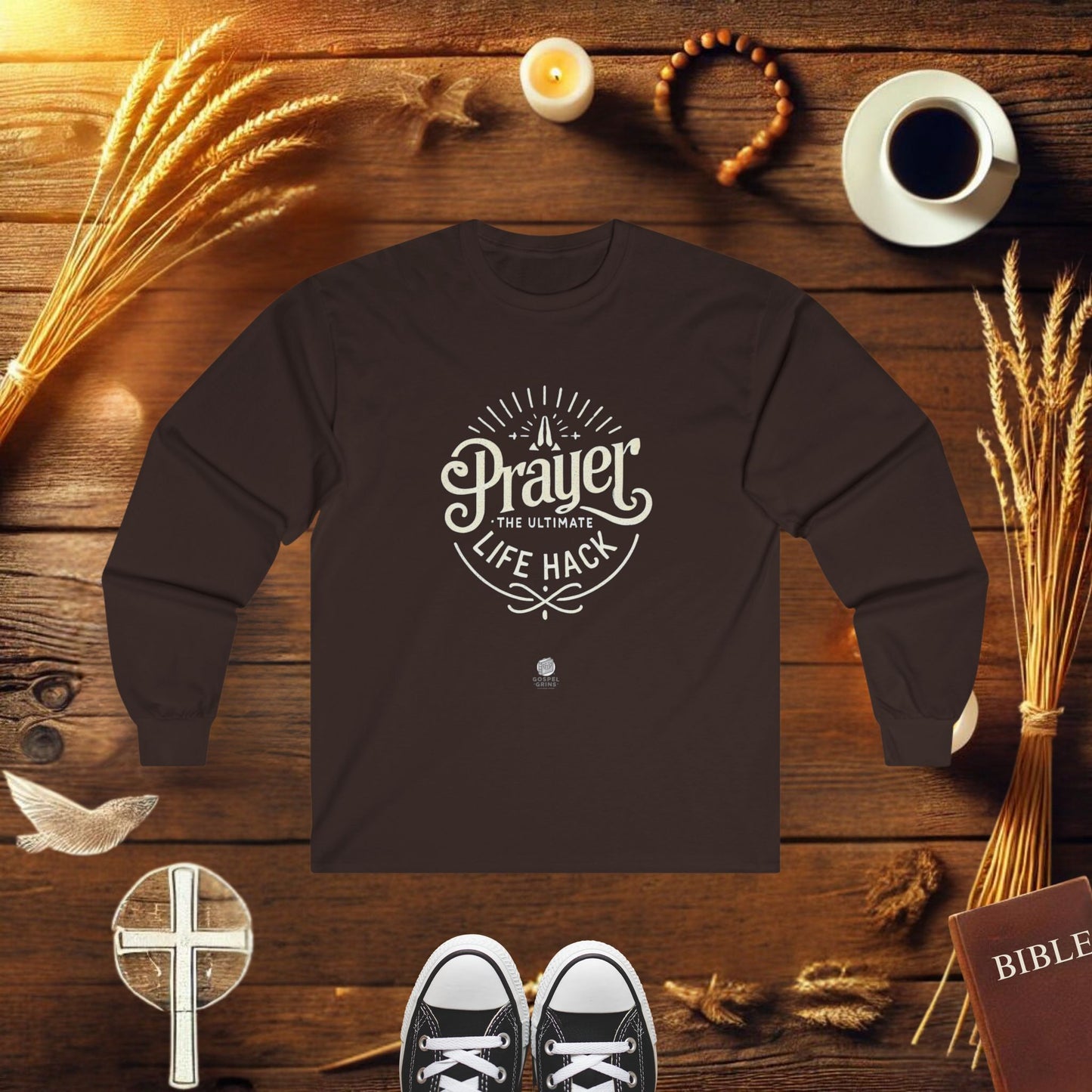 Prayer The Life hack Long Sleeve T-shirt