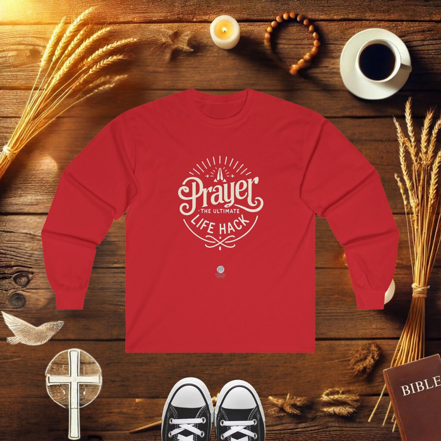 Prayer The Life hack Long Sleeve T-shirt